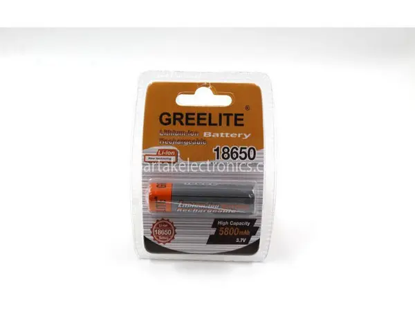 Акумулятор 18650 GREELITE блістер 5800 mAh