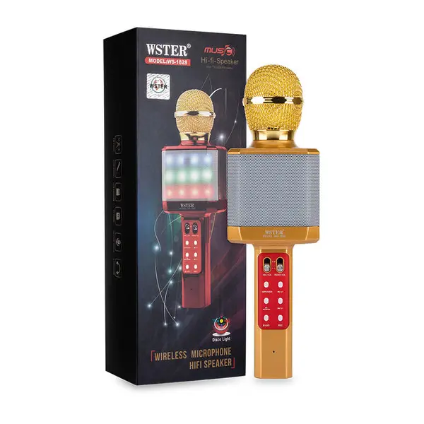 Караоке BLUETOOTH мікрофон WS-1828 (Original)