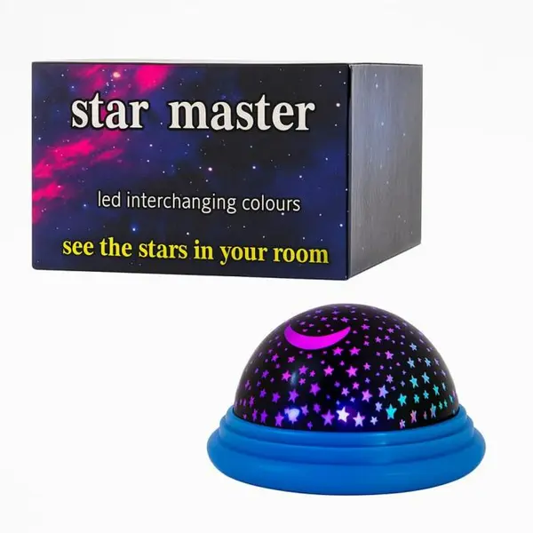 Проектор зоряного неба UFO STAR MASTER у вигляді літаючої тарілки