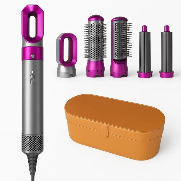 Фен щітка стайлер 5 в 1 HAIR BRUSH (з кейсом)