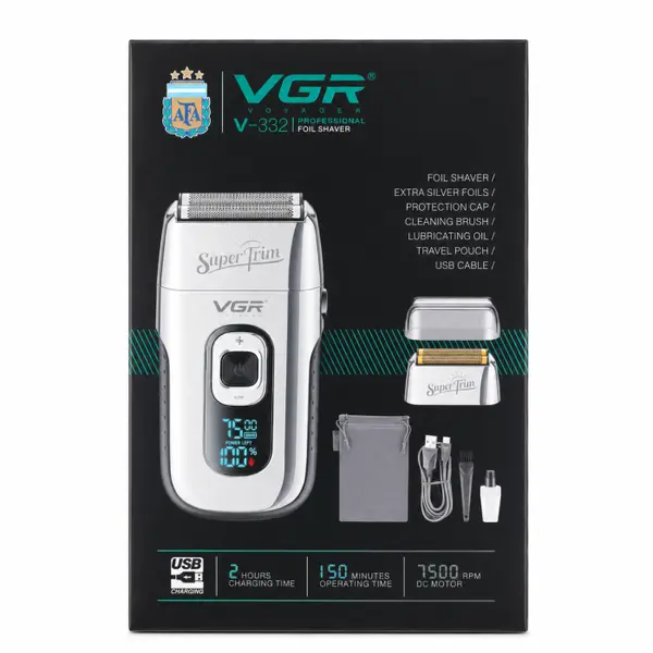 Бритва VGR V-332 срібло