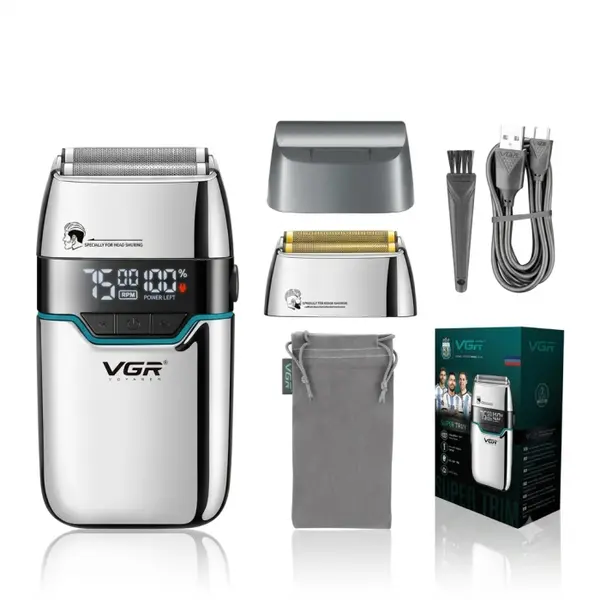 Бритва VGR V-350 срібло