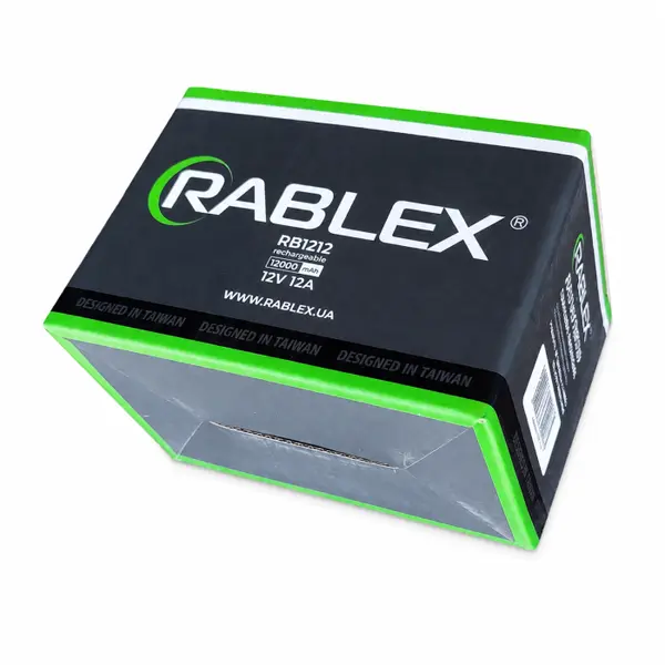 Акумулятор 12V 12Ah RABLEX RB1212